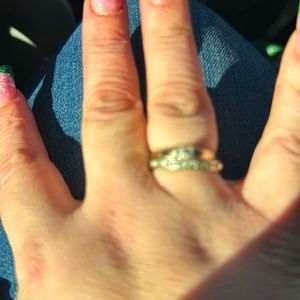 Women’s 1 ct wedding band 1.2 cart engagement ring